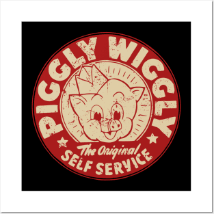 Piggly Wiggly Posters and Art